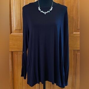 NWT Cato Top Long Sleeve Stretchy Size Medium